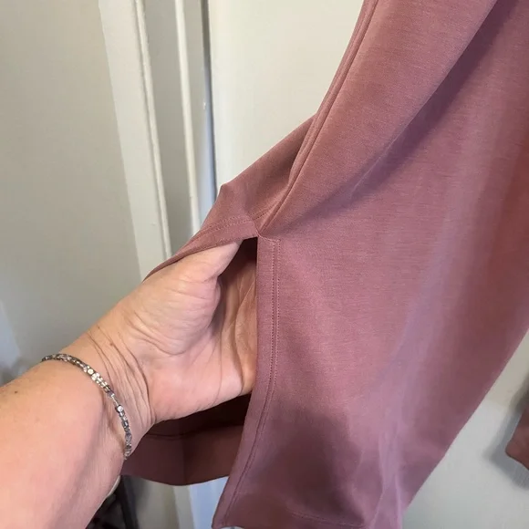 Size 4 Lululemon Soft Ambition high rise crops, spiced Chai - Picture 7 of 8